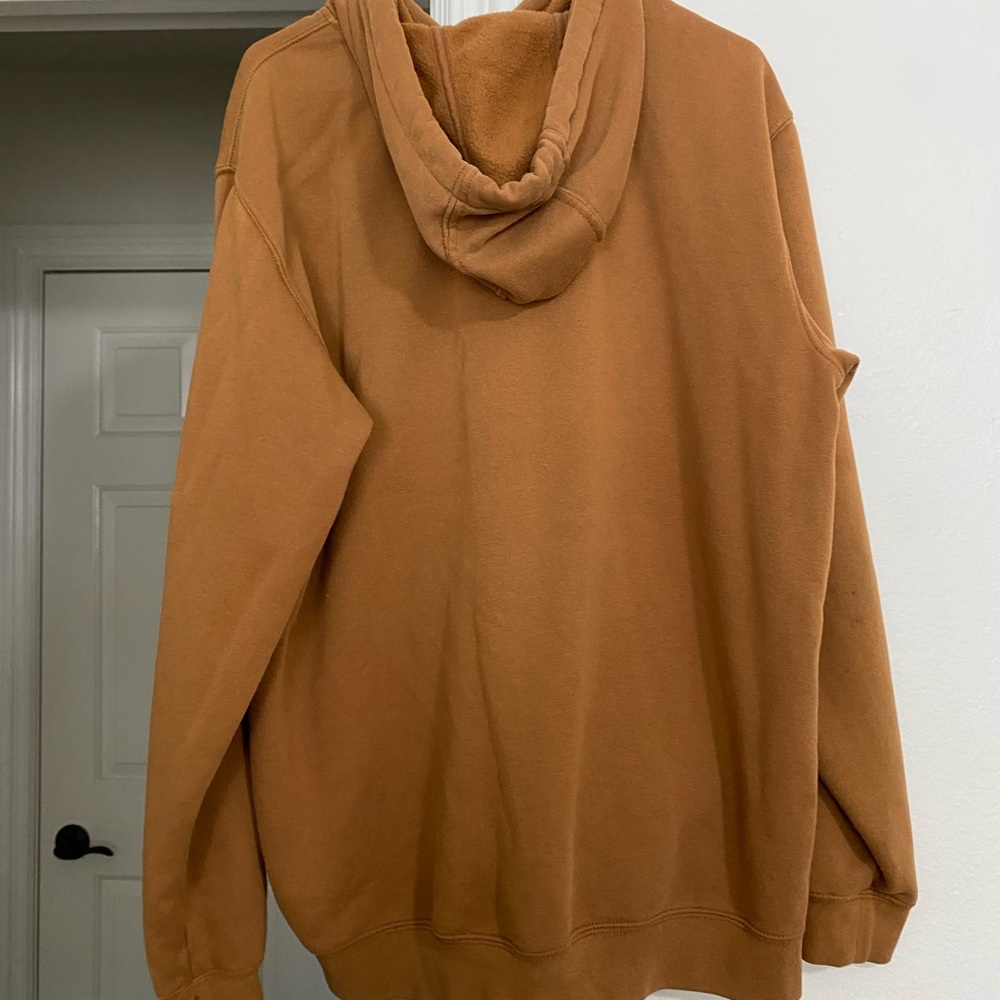 Carhartt Men's Brown Hoodie - Picture 4 of 5